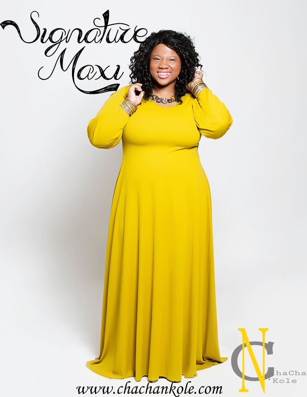 ChaCha N'Kole Signature Maxi Dress (kia caldwell photography)